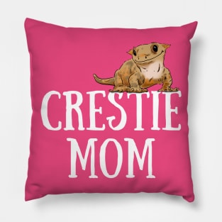 Crested Gecko Mom, Crestie Mom, Gecko Lover Pillow