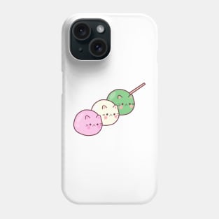 cat dango Phone Case