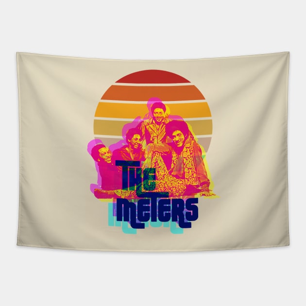 The Meters funk band Tapestry by HAPPY TRIP PRESS