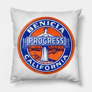 1910 Benicia California Pillow