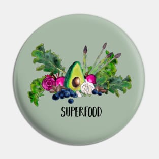 superfood Pin