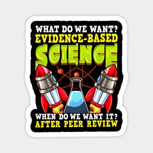 Funny What Do We Want? Evidence-Based Science Pun Magnet