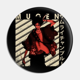 Retro Mugen Japanese Anime Pin