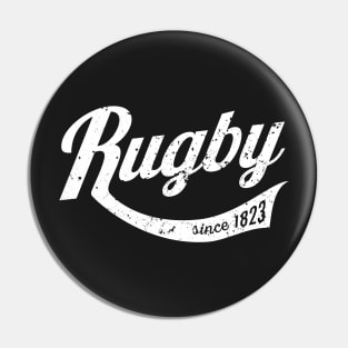 Cool rugby logo type Pin