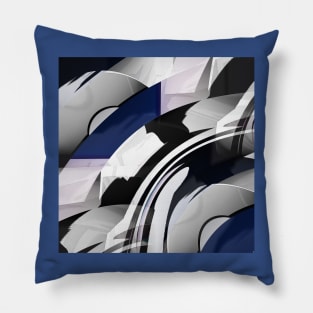 Stormy sea Pillow