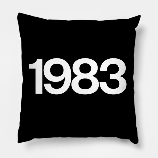 1983 Pillow by Monographis