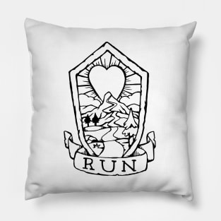 Run - Simple Pillow