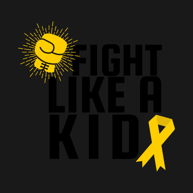 Discover Fight like a kid - Cancer - T-Shirt