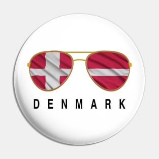 Denmark Sunglasses, Denmark Flag, Denmark gift , Danes , Danish Pin