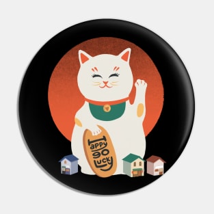 Happy go lucky cat 1 Pin