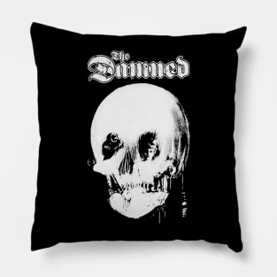 The Damned Skull Pillow