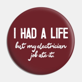 Funny Gifts For Electricians Pin