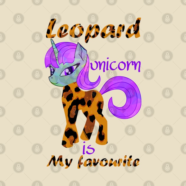 Leopard unicorn . This is the new unicorn by OsOsgermany