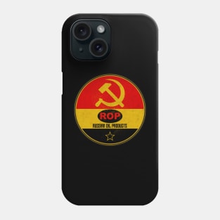 Russian Gasoline Motor Oil Phone Case