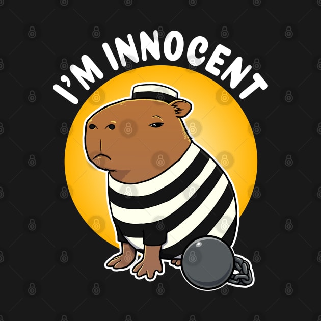 I'm innocent Capybara Jail by capydays