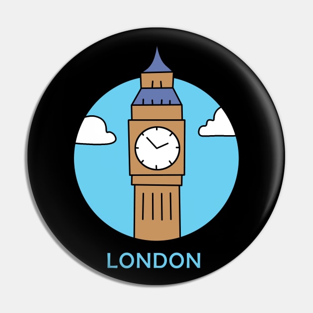 London Pin by valentinahramov