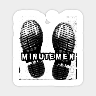 minutemen classic boot Magnet