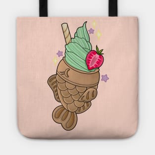 Matcha Taiyaki Ice-Cream Tote