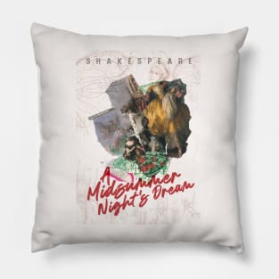 Shakespeare a Midsummer Night's Dream Pillow
