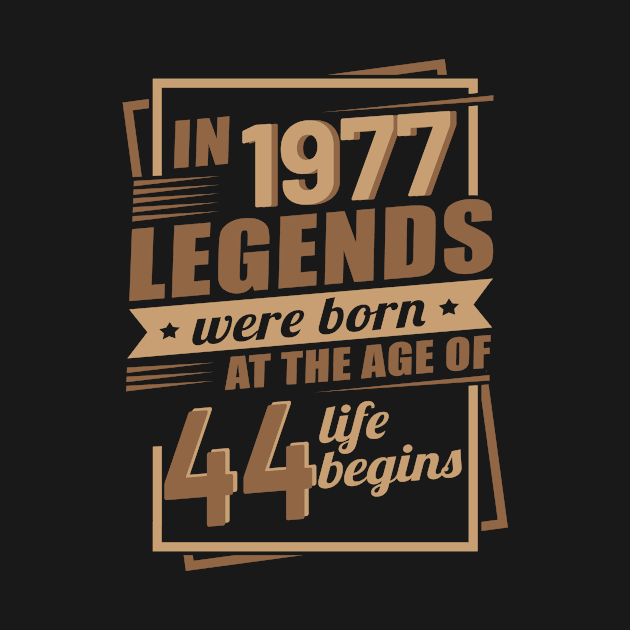 The legend was born in 1977 by HBfunshirts