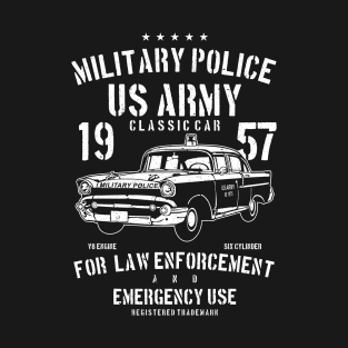 Military Police Vintage Design T-Shirt