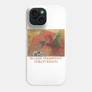 Pegasus Triumphant by Odilon Redon Phone Case