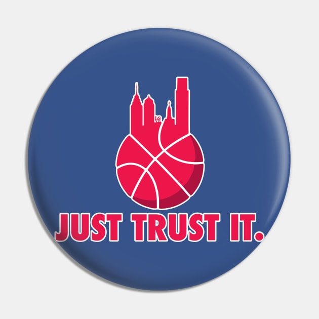 Just Trust It (Red) Pin by OptionaliTEES