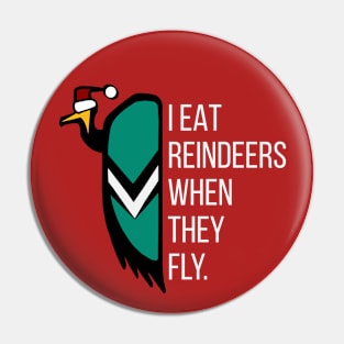 Christmas Edition: Reindeers - Vulture the Wise Pin