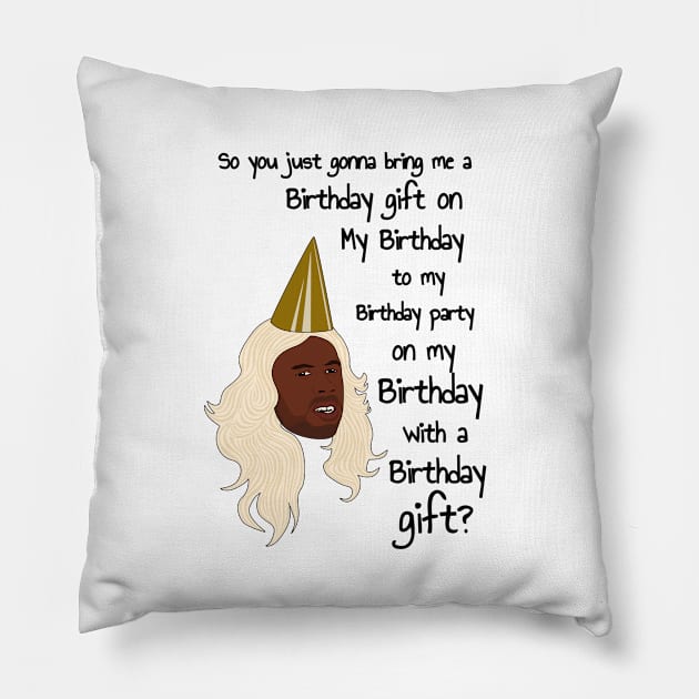 Birthday Gift Vine Pillow by Jakmalone