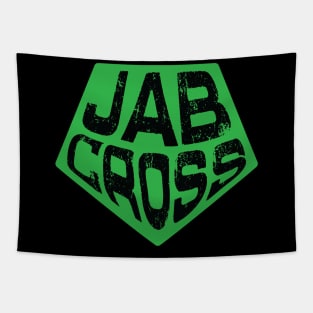 GREEN Jab Cross brand logo Tapestry