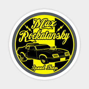 Max Rockatansky speed shop Magnet