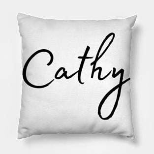 Cathy Name Calligraphy Pillow