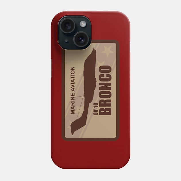 OV-10 Bronco Patch (desert subdued) Phone Case by TCP