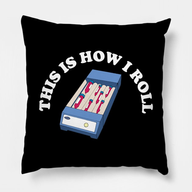 This is how the cell biologists roll Pillow by Geektopia