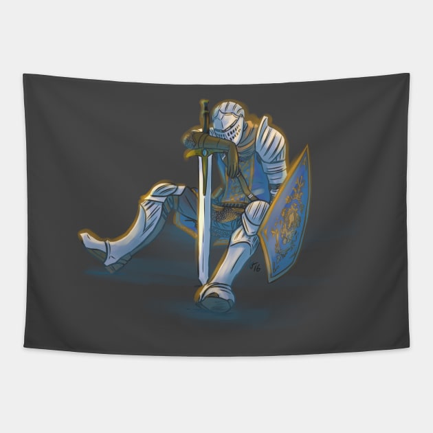 Elite Knight Tapestry by Kytri