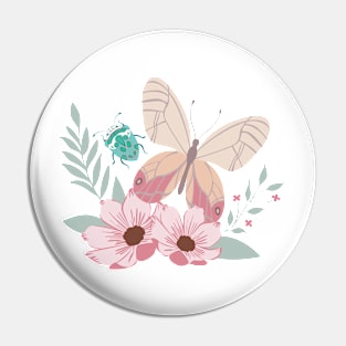 Colorful Garden Pin