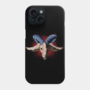 goat head Phone Case