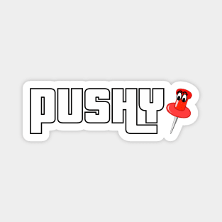 Pushy the Pushpin Video Game Magnet