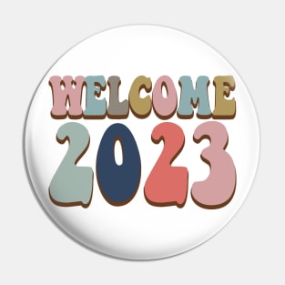 WELCOME 2023 Pin