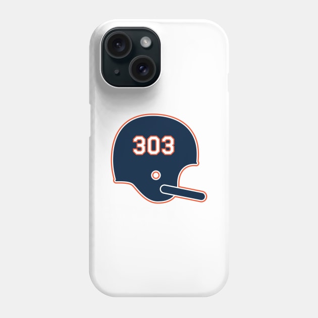 Denver Broncos 303 Helmet Phone Case by Rad Love