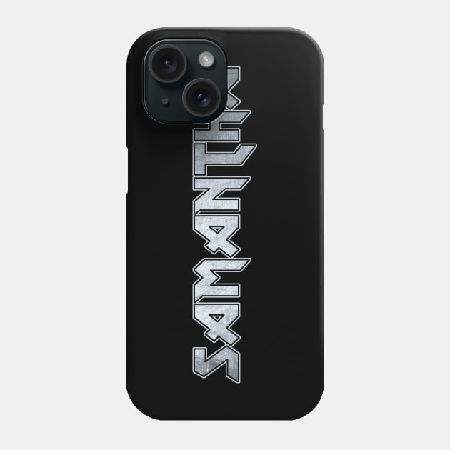 Heavy metal Samantha Phone Case by KubikoBakhar