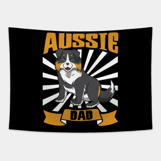 Aussie Dad - Australian Shepherd Tapestry