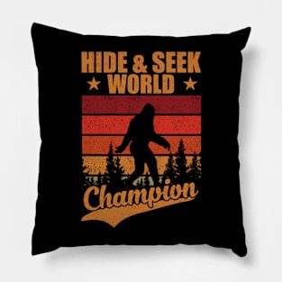 Bigfoot Hide & Seek World Champion Pillow