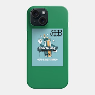 Break the habit with Real Habits Broken Phone Case