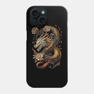 Chinese Dragon E-Girl Aesthetic E-Boy retro 90s Japan Style Phone Case