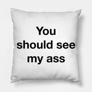 You Should See My Ass Pillow