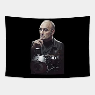 phil collins // vektor art design v7 Tapestry