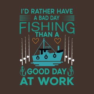 fishing tshirt T-Shirt