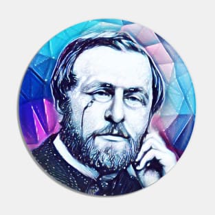 Hippolyte Taine Snowy Portrait | Hippolyte Taine Artwork 13 Pin