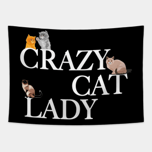 Crazy Cat Lady Tapestry